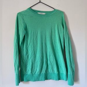Loft Mint Long Sleeve Shirt XSP